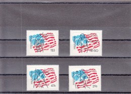 TONGA 1984 OI OLYMPIC GAMES LOS ANGELES USA  SET OF  4 SELF  -  ADHESIVES  STAMPS   MNH - Tonga (1970-...)