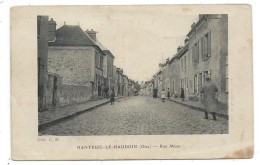CPA - NANTEUIL LE HAUDOIN, RUE MISAS - Oise 60 - Animée - Nanteuil-le-Haudouin