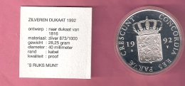 DUKAAT 1993 AG PROOF - Provinzen