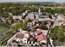 CPSM    En Avion Au Dessus De....MERIGNAC 33    Vue Générale Et La Vieille Ville - Merignac