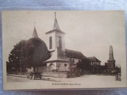 WINZENHEIM . VOITURE ANCIENNE - Wintzenheim