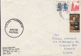 48894- CCGS LABRADOR ICEBREAKER, POLAR SHIP, SPECIAL POSTAMARK ON COVER, 1980, CANADA - Navires & Brise-glace