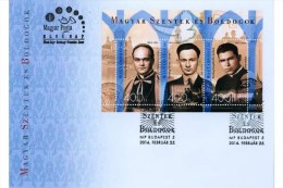 HUNGARY-2014. FDC Souvenir Sheet - Hungarian Saints And Blesseds II./Normal Version MNH!!! - FDC