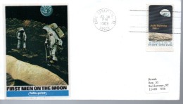 USA  FDC  1969 Apollo 8 Lune - América Del Norte