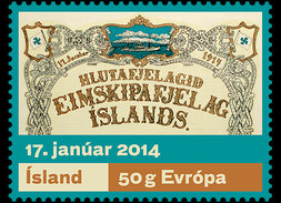 IJsland / Iceland - Postfris / MNH - 100 Jaar Stoomboot Eimskip 2014 - Neufs