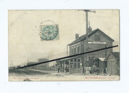 CPA   - Beuvraignes  - La Gare - Beuvraignes