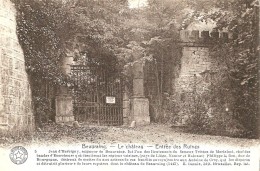 BEAURAING (5570) : Le Château - Entrée Des Ruines. CPSM. - Beauraing