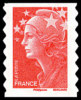 France Autoadhésif ** N°  175 Au Modèle 4197 - Marianne De Beaujard, TVP ROUGE ( De Carnet à Usage Courant ) - Unused Stamps