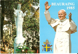 BEAURAING (5570) : Beauraing 1985 - Visite Du Pape Jean-Paul II . CPSM. - Beauraing