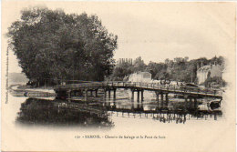 Delcampe - SAMOIS - Chemin De Halage Et Le Pont De Bois - (90785) - Samois