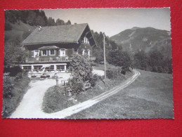 74 - LES CONTAMINES -  CARTE PHOTO - " HOTEL " LA GELINOTTE " -  RARE - - Contamine-sur-Arve