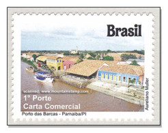 Brazil 2011 Piauí Porto Das Barcas – Parnaiba Port Hafen Harbour Ship MNH ** - Nuevos