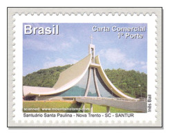 Brazil 2012 Santa Catarina Santuário Santa Paulina – Nova Trento Kirche Church MNH ** - Ungebraucht