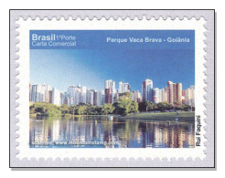 Brazil 2010 Goiás  Parque Vaca Brava – Goiânia Skyline City Architecture MNH ** - Ungebraucht