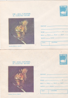 # BV 2840   ERROR, COVER STATIONERY, COLOR DIFFERENCE, DISPLACED IMAGE, ENTIERE POSTAUX,  SQUIRREL, 0382/80, ROMANIA - Plaatfouten En Curiosa