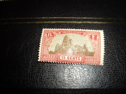 INDOCHINE  1927   Avec Charniere  15 Centimes  Gomme Jaunie - Unused Stamps