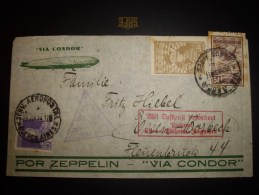 Argentina  Vol ZEPPELIN  Via  CONDOR 1934 - Luftpost