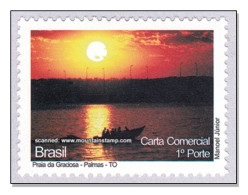 Brazil 2009 Tocantins Praia Da Graciosa - Palmas Sunset Boat MNH ** - Neufs
