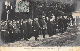 78-SAINT-CYR- CARTE PHOTO- ALPHONSE XIII A ST CYR - St. Cyr L'Ecole