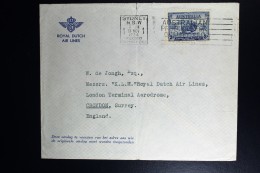 Australia: KLM Line UIVER Return Flight From  Mac Robertson Air Race Sydney  To Croydon UK - Lettres & Documents