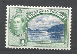 TRINIDAD & TOBAGO    1938 -1944 King George VI, Landscapes And Buildings HINGED - Trinité & Tobago (...-1961)