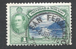 TRINIDAD & TOBAGO    1938 -1944 King George VI, Landscapes And Buildings USED - Trinité & Tobago (...-1961)