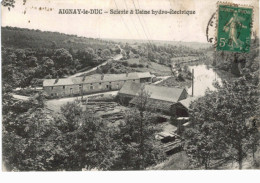 AIGNAY LE DUC .... SCIERIE ET USINE HYDRO ELECTRIQUE - Aignay Le Duc