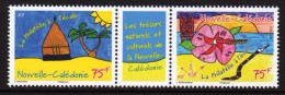 Nouvelle-Calédonie 2015 - La Philatelie à L'école, Trésors Naturels Et Culturels - 2 Val Neufs // Mnh - Neufs