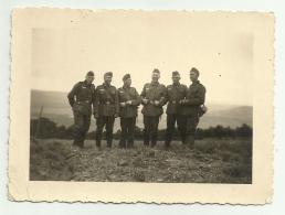 FOTO SOLDATI TEDESCHI 2a GUERRA MONDIALE CM.10X7 - Guerre, Militaire