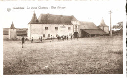 PONDRÔME (5574) : Le Vieux Château - Gîte D'étape - Belle Animation (Groupe De Gamins). CPSM. - Beauraing