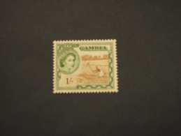 GAMBIA - 1953 REGINA/contadino 1 Sh. - NUOVO(++) - Gambie (...-1964)