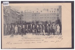 REPUBLIQUE LEMANIQUE  - LE PEUPLE VAUDOIS - REPRESENTATION DE THEATRE - TB - Le Vaud