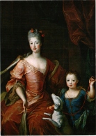 CPM 54 Nancy - Musée Historique Lorrain. Elisabeth-Charlotte D'Orléans, Duchesse De Lorraine Et Le Prince Louis TBE - Paintings