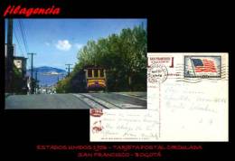 AMERICA. ESTADOS UNIDOS. ENTEROS POSTALES. TARJETA POSTAL CIRCULADA 1956. SAN FRANCISCO. ESTADOS UNIDOS-BOGOTÁ. COLOMBIA - Autres & Non Classés