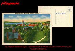 PIEZAS. ESTADOS UNIDOS. ENTEROS POSTALES. TARJETA POSTAL 1950. CAMPUS DE LA UNIVERSAL CORNELL & LAGO CAYUGA EN ITHACA - Sonstige & Ohne Zuordnung