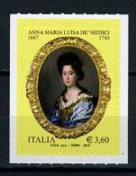 2013 -  Italia - Italy - Anna Maria Luisa Dè Medici - Mint - MNH - 2011-20: Nieuw/plakker