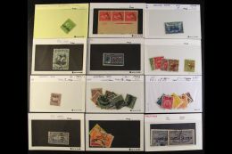 PHILIPPINES 1899-1945 PACKETS HOARD. An Interesting Mostly Used Accumulation With Light Duplication In Packets... - Autres & Non Classés