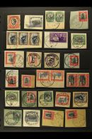 1926-47 POSTMARKS COLLECTION On A Range Of Various 1926 To 1947 Issues With Values To 3d, Mostly "on Piece", And... - Africa Del Sud-Ovest (1923-1990)
