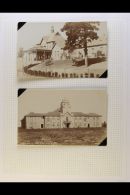 POSTCARDS PIETERMARITZBURG - Group Of Real Postcards, Circa 1910, Includes Pictures Of Railway Station,University... - Unclassified