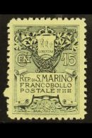 1907-10 15c Slate Type II, SG 54a (Sass 50), Fine Mint. For More Images, Please Visit... - Other & Unclassified