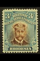 1913-19 3s Brown And Blue, Die II, Perf 14, SG 236b, Very Fine Mint. For More Images, Please Visit... - Andere & Zonder Classificatie