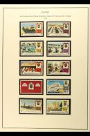 1973-1980  SUPERB NEVER HINGED MINT All Different Collection. A Delightful Array Of Complete Sets Including 1973... - Qatar