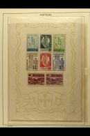 1940-44 NHM MINIATURE SHEET COLLECTION Presented In Mounts On Printed Pages. A Complete Run Inc 1940 Centenary M/s... - Altri & Non Classificati