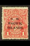 1918 1d Carmine Red Geo V, Die II, Overprinted, SG 103b Fine NHM. For More Images, Please Visit... - Papua Nuova Guinea