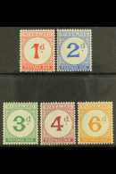 1950 Postage Due Set Complete, SG D1/5, Very Fine Never Hinged Mint. (5 Stamps) For More Images, Please Visit... - Nyasaland (1907-1953)