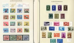 1955-79 VERY FINE MINT COLLECTION On Album Pages, Includes 1954-58 Sports Sets Complete, 1956 Birthday Set, 1959... - Other & Unclassified