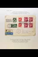 1930 FIRST FLIGHT COVER (5th July) Cover From Triesenberg To Illinois, USA Carried By Air From Basel To Cherbourg,... - Andere & Zonder Classificatie