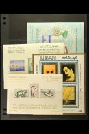 1961-83 MINIATURE SHEETS Incl. 1961 United Nations, 1964 Sports, 1965 Olympics, 1983 Gibran, SG MS685a, MS810a,... - Liban