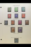 JAPANESE OCCUPATION OF NETH INDIES & MALAYSIA 1943-1945 FINE MINT COLLECTION In Hingeless Mounts On Leaves,... - Other & Unclassified