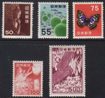 1952-68 Definitive High Values 50y To 500y, SG 666/670, Never Hinged Mint. (5 Stamps) For More Images, Please... - Otros & Sin Clasificación